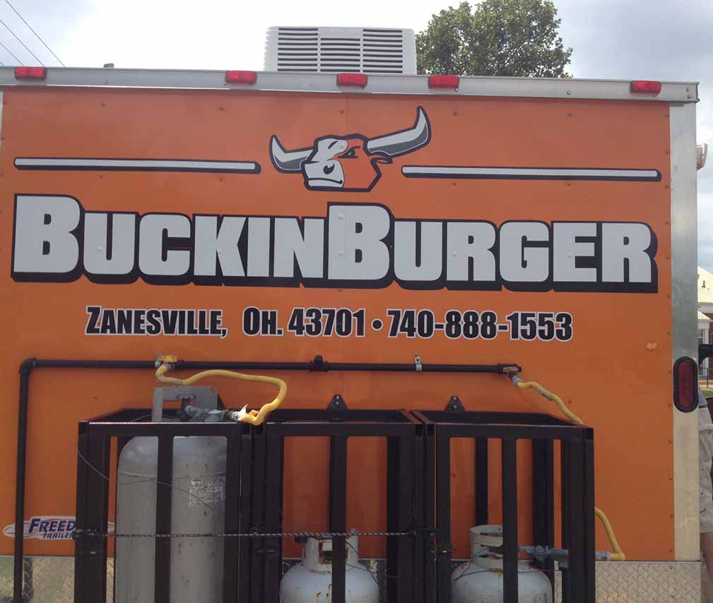 Buckin Burger Zanesville Ohio Zanesville Jaycees Food Truck Rally